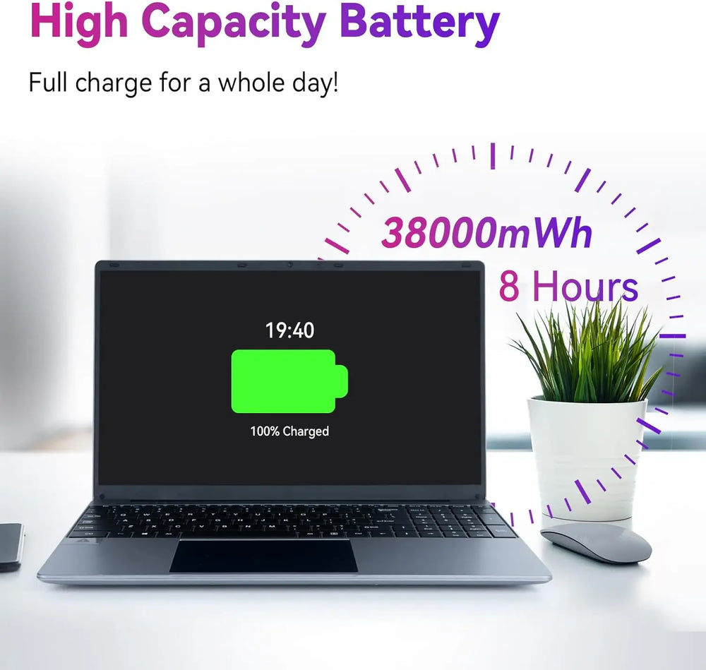 15.6 Inch Laptop - Intel N5095, Intel HD 520 and 1080P 120 Hz display