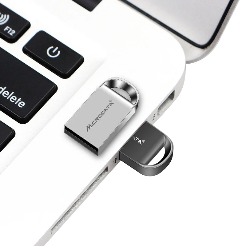 Mini Metal USB Flash Drive - Compact Portable Memory Stick