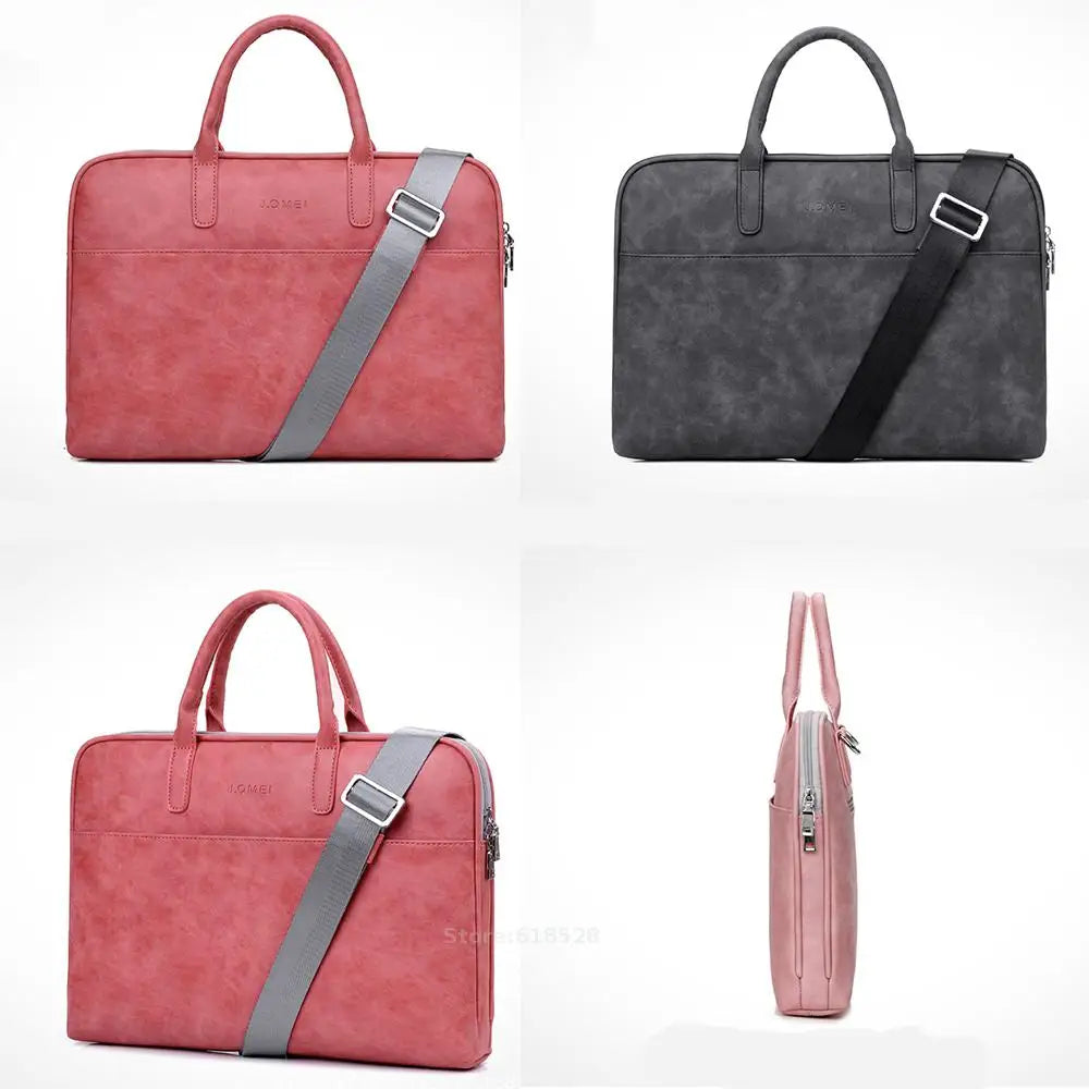 Waterproof Laptop Briefcase - 13-14-15 Inch Compatible Carry Case