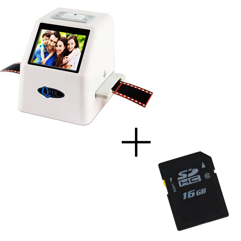 22MP Film Scanner - 2.4" LCD Negative and Slide Converter