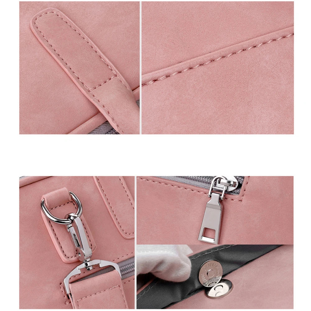 Waterproof Laptop Briefcase - 13-14-15 Inch Compatible Carry Case