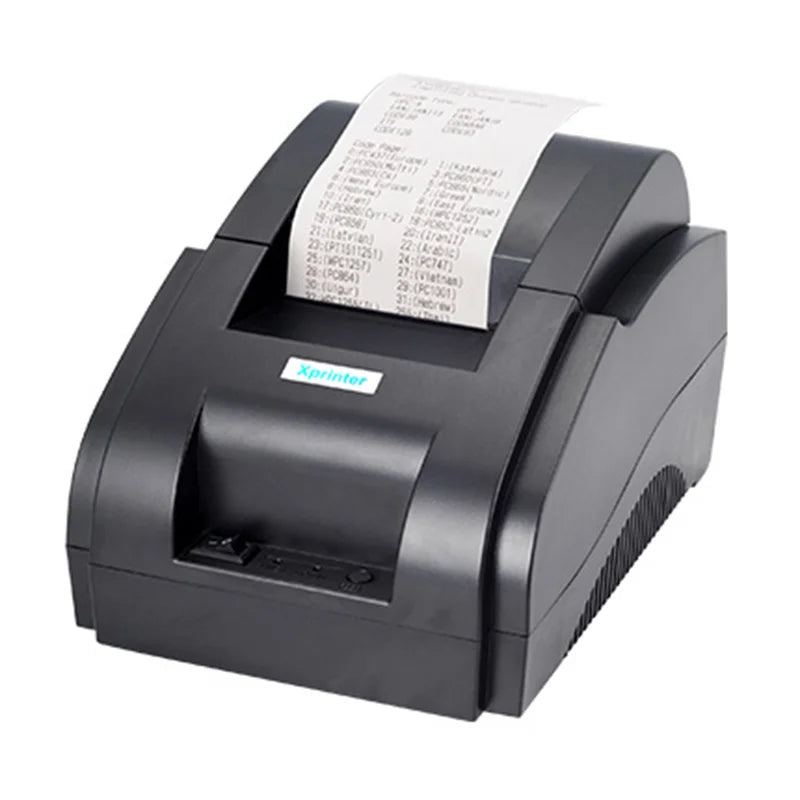 Xprinter 58mm Thermal Receipt Printer - USB and Bluetooth POS Printing
