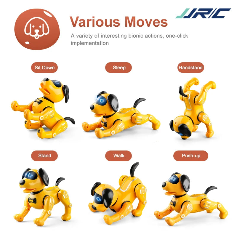 JJRC Smart RC Robot Dog - Talking, Dancing Interactive Toy