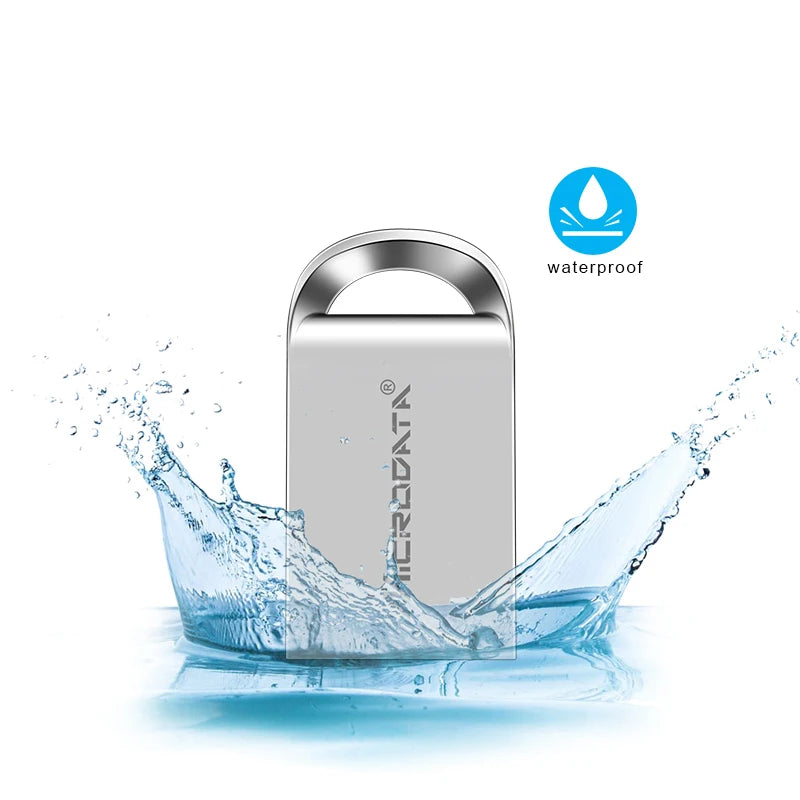 Mini Metal USB Flash Drive - Compact Portable Memory Stick