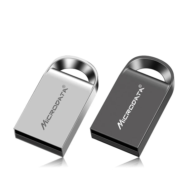 Mini Metal USB Flash Drive - Compact Portable Memory Stick