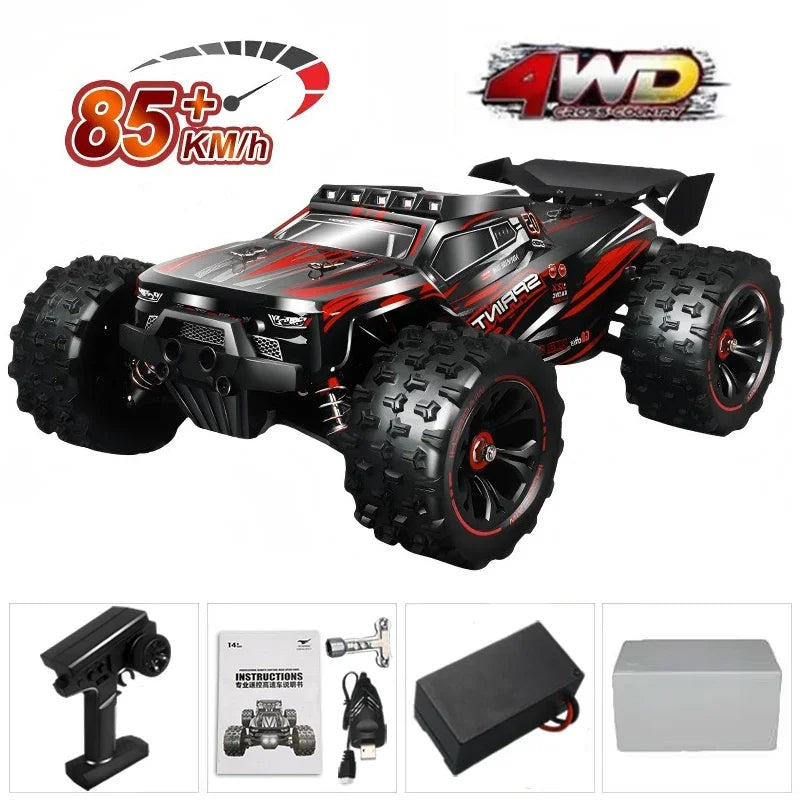 4WD RC Drift Car - High-Speed Stunt Vehicle with Lights