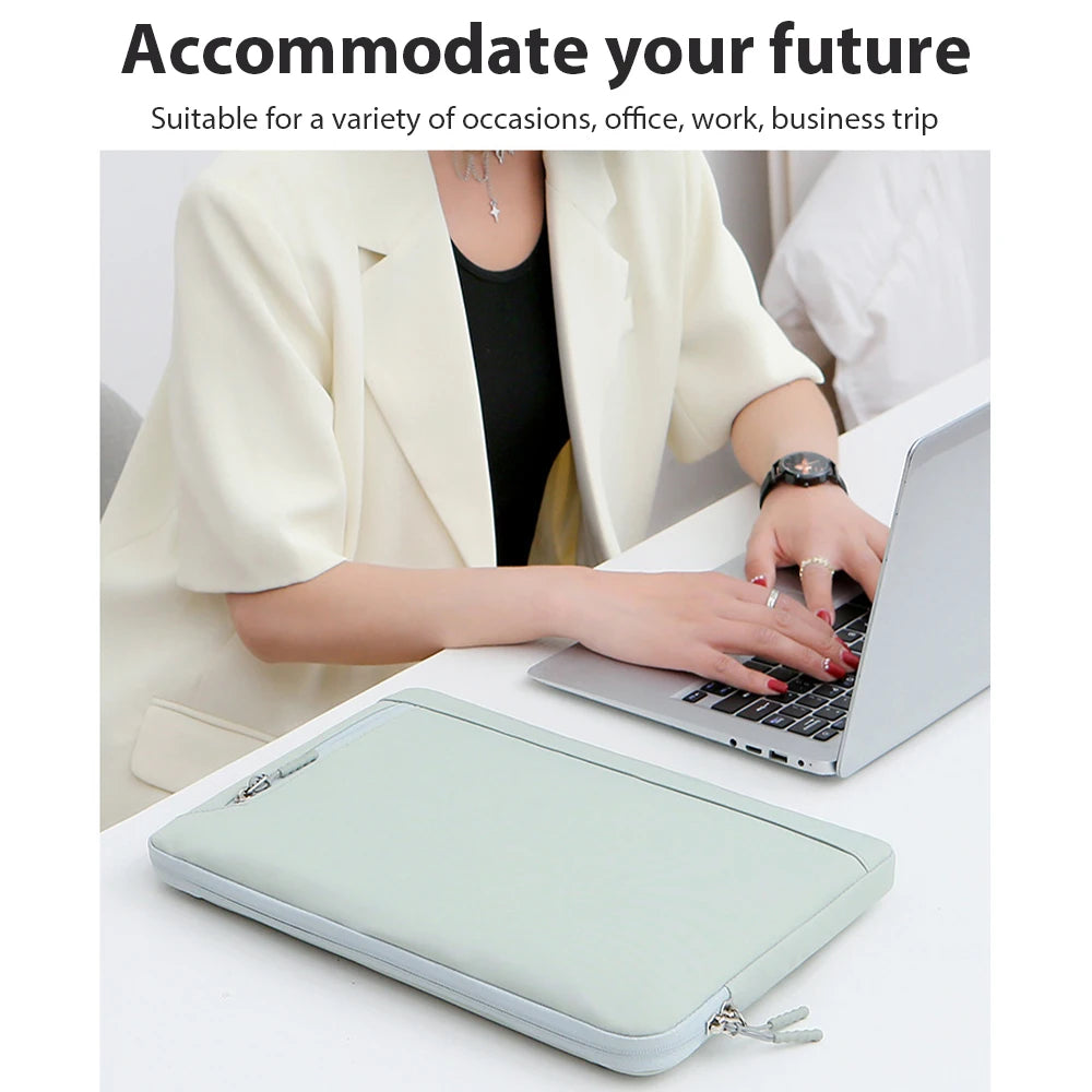 Waterproof Laptop Sleeve Bag - 13.3-14.6-15.6 Inch Compatible Carry Case