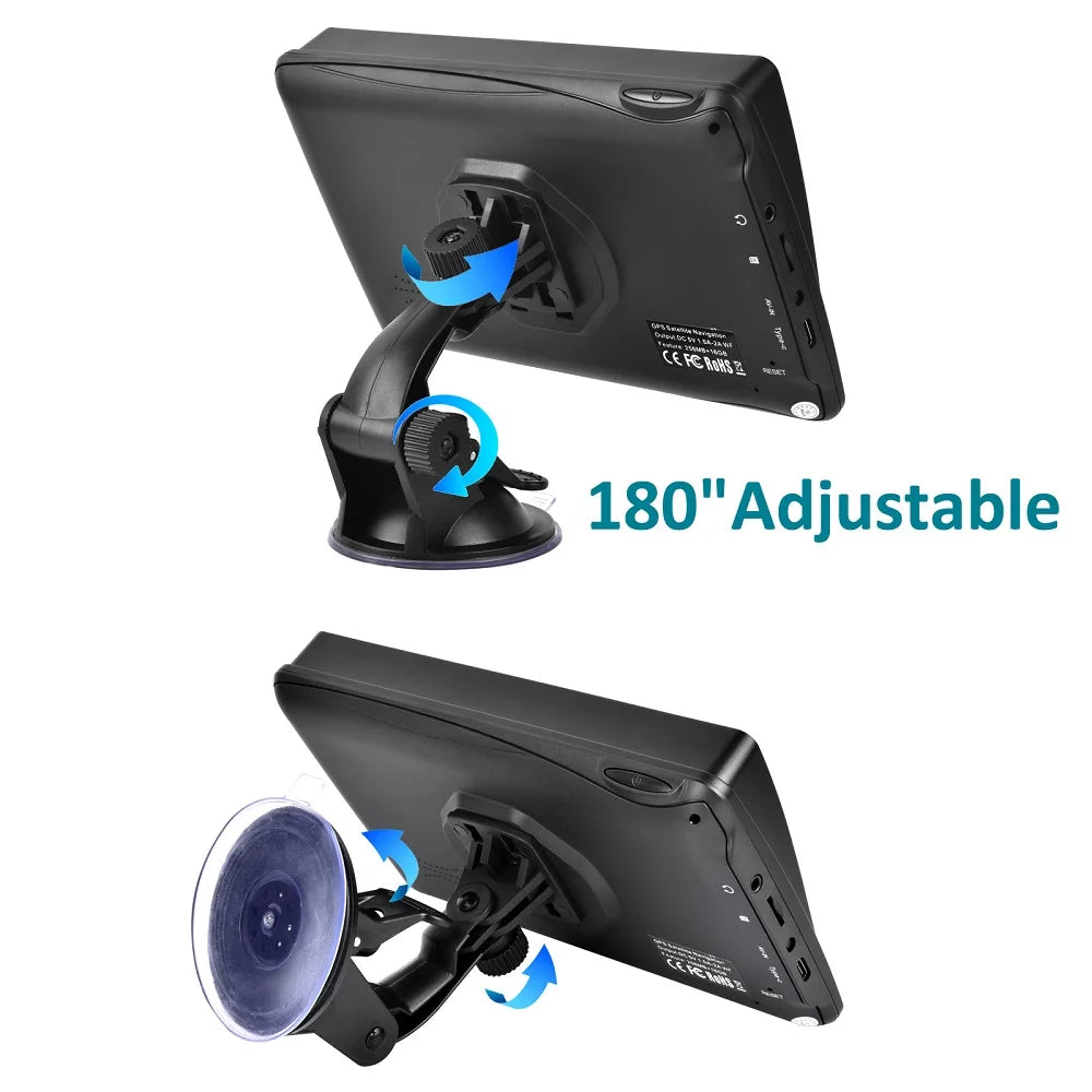 KMDRIVE Car Truck GPS Navigator - 7" screen