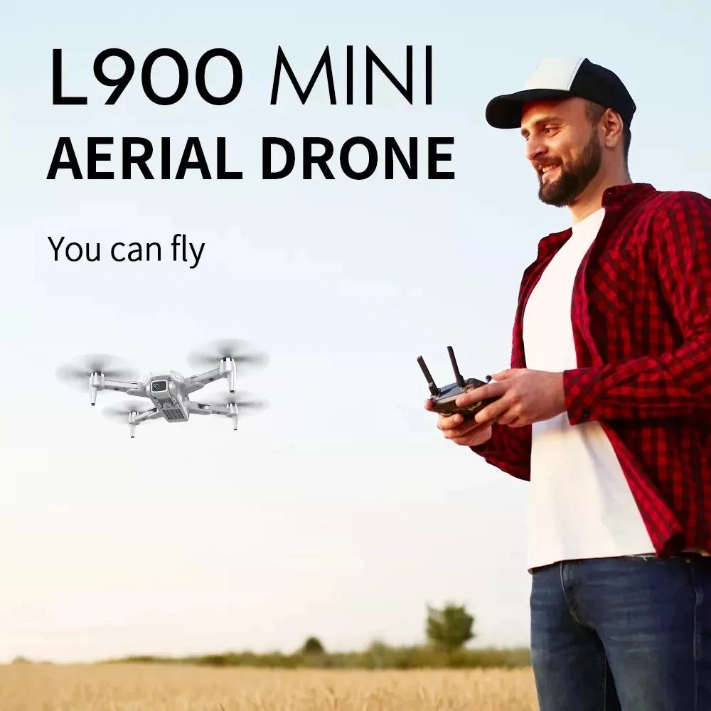 L900 Pro GPS Drone - 4K Dual Camera and Brushless Foldable Design