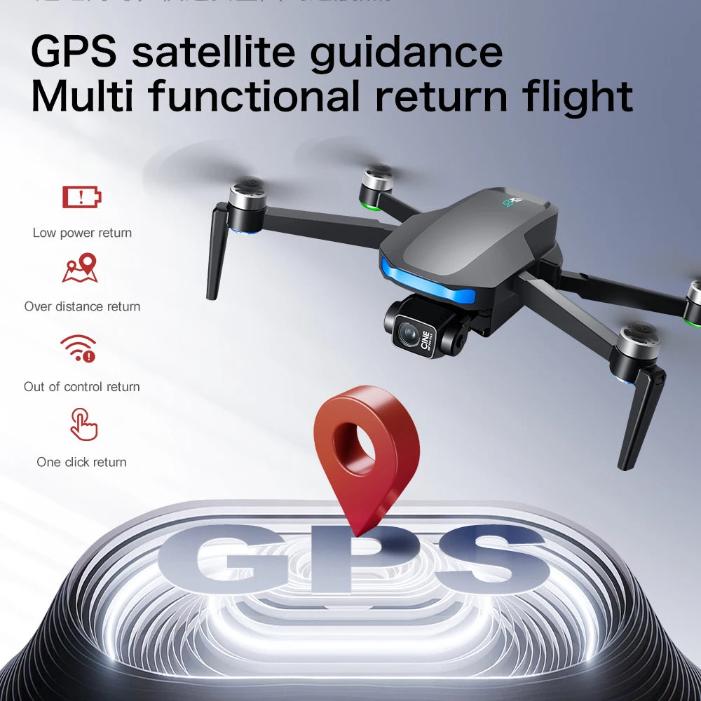 S-X1 MAX 4K Professional Drone - 4K camera, GPS control and gimbal stabilization