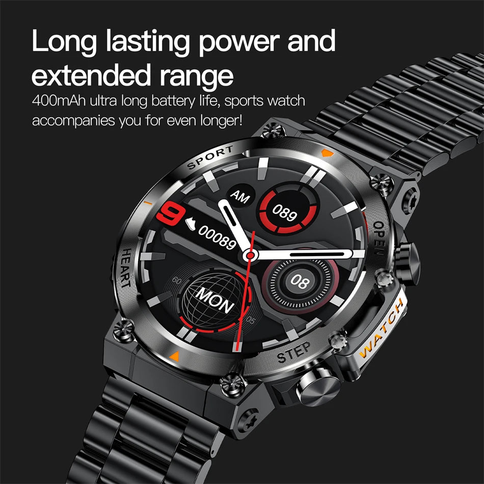 DAORKOW Smart Watch - 1.39" HD display, Bluetooth calling, heart rate tracking