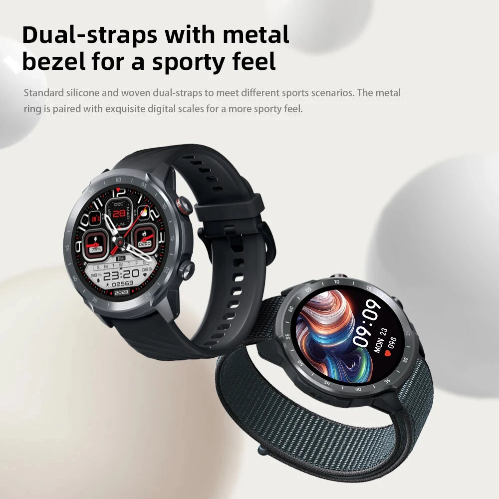 Mibro A2 Smartwatch - 1.39" HD Fitness Watch with 2ATM Water Resistance
