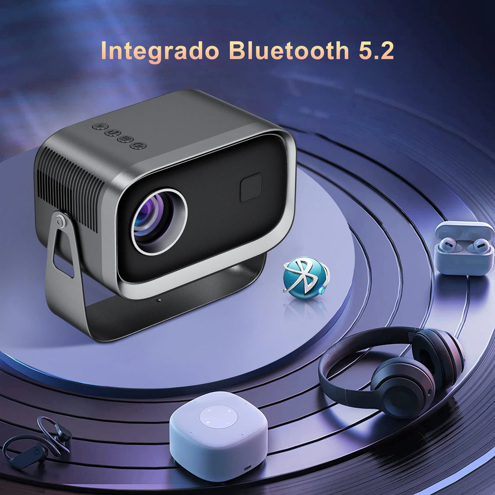 ZDSSY P28B Projector - 720P support, Android 11, 150 brightness