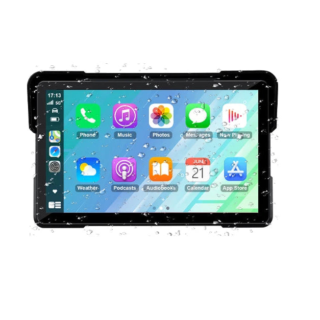5"/7" 2K Portable Motorcycle DVR GPS Navigator - 5" screen and Android Auto