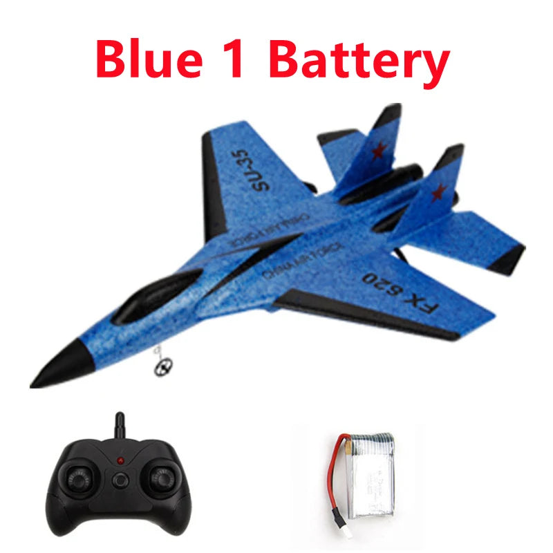 SU-35 RC Fighter Airplane - 2.4G EPP Foam Glider