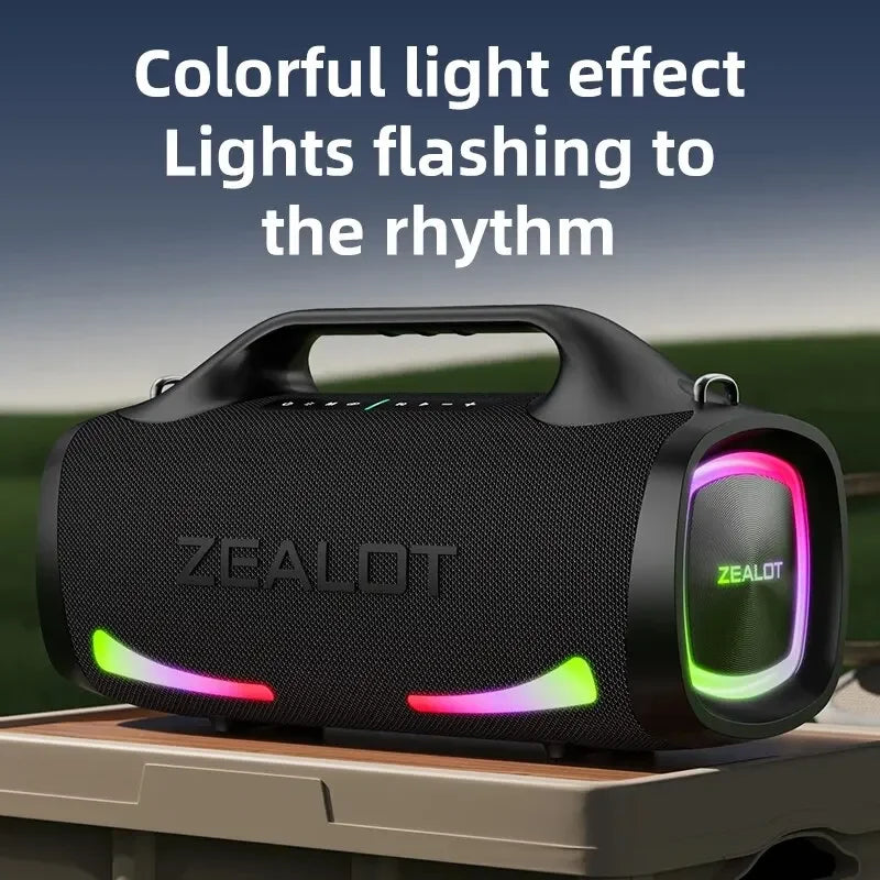 ZEALOT S79 Portable Speaker - Bluetooth 5.3 and 24-Hour Playtime