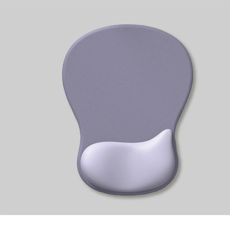 Ergonomic Gel Wrist Rest Mouse Pad - Smooth Support with Non-Slip Base
