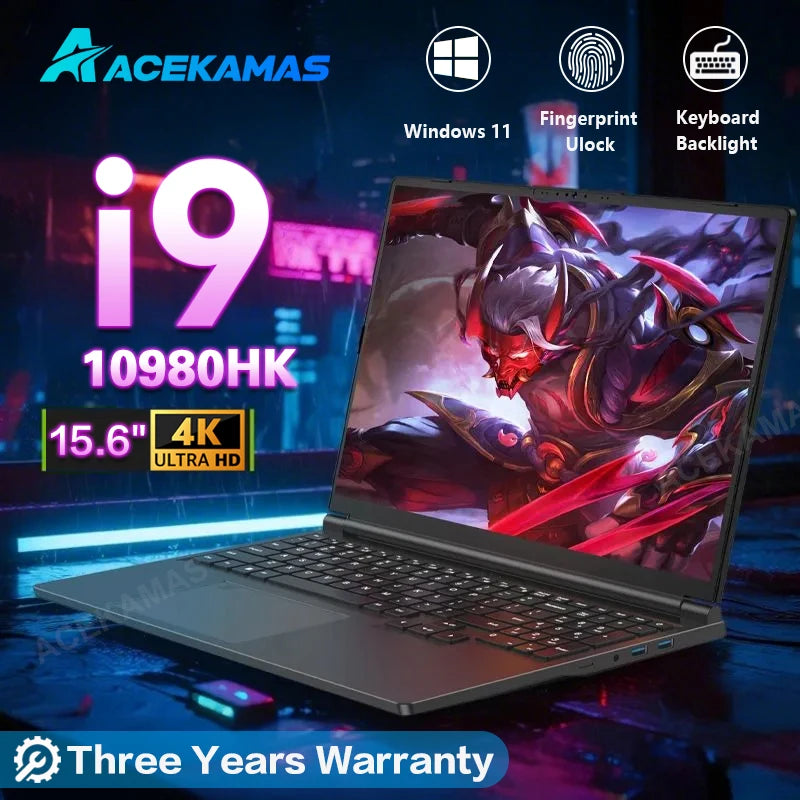 15.6" Gaming Laptop - intel Core i9 10980HK, 15.6" display