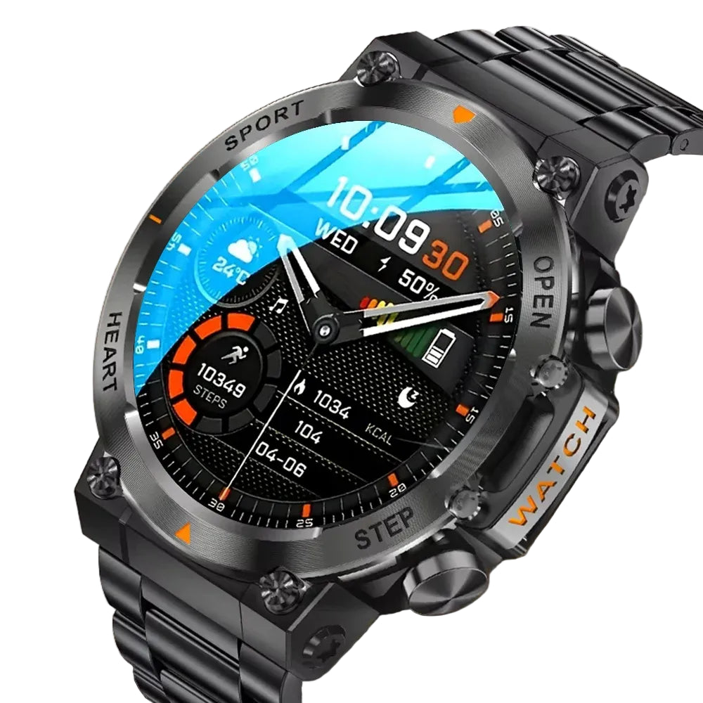 DAORKOW Smart Watch - 1.39" HD display, Bluetooth calling, heart rate tracking