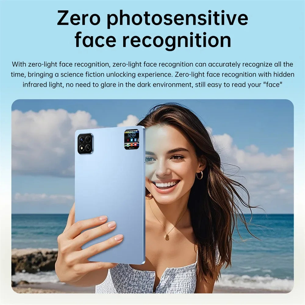 Tablet Protective Case - 10.1" Shock-Absorbing Silicone Cover