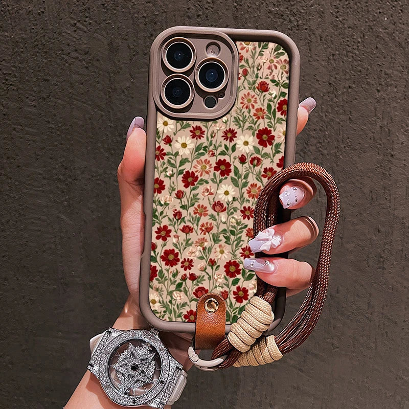 Protective Phone Case for iPhone - crossbody strap