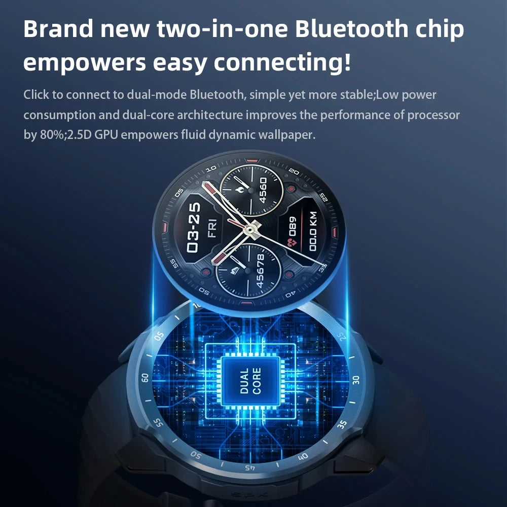 Mibro A2 Smartwatch - 1.39" HD Fitness Watch with 2ATM Water Resistance