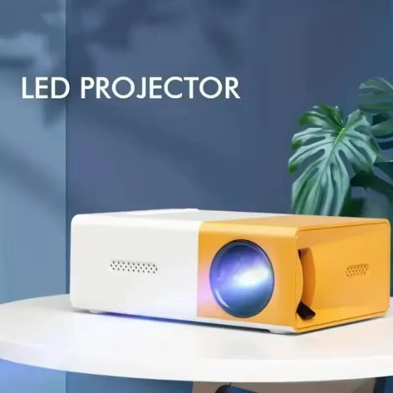 Q96 YG300 Projector - 1080P support, 1000 Lumens brightness