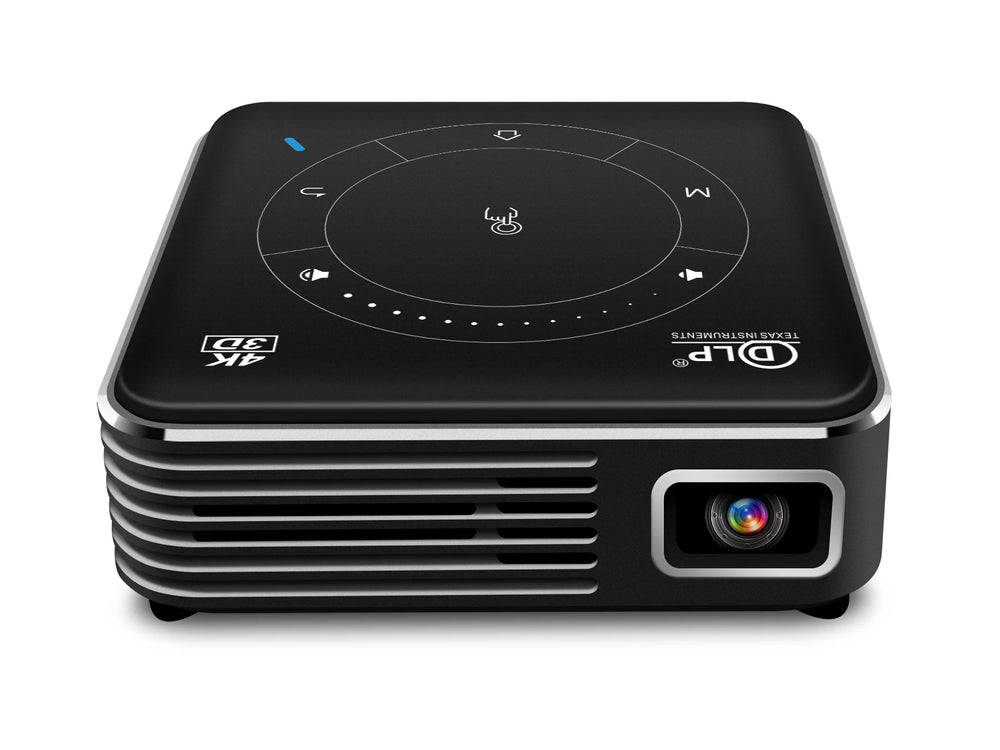 XIAOQIAODZ Projector - 720P support, Android 9.0, WiFi streaming