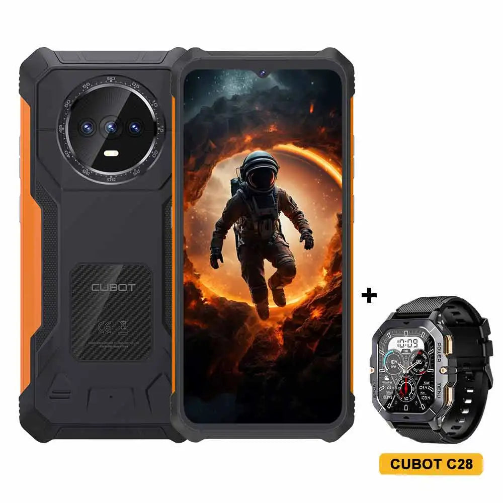 Cubot King Kong ES Smartphone - 6.56 inch display 90 Hz, 16MP camera