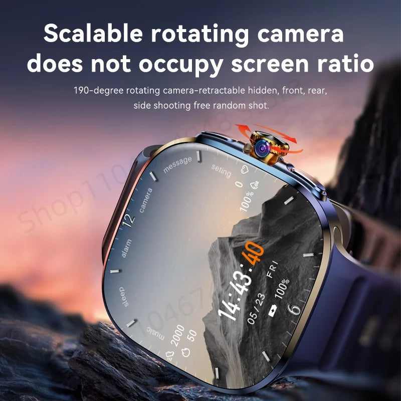 M99 AMOLED Smartwatch - 2.4" Display, Camera, WiFi, GPS and NFC