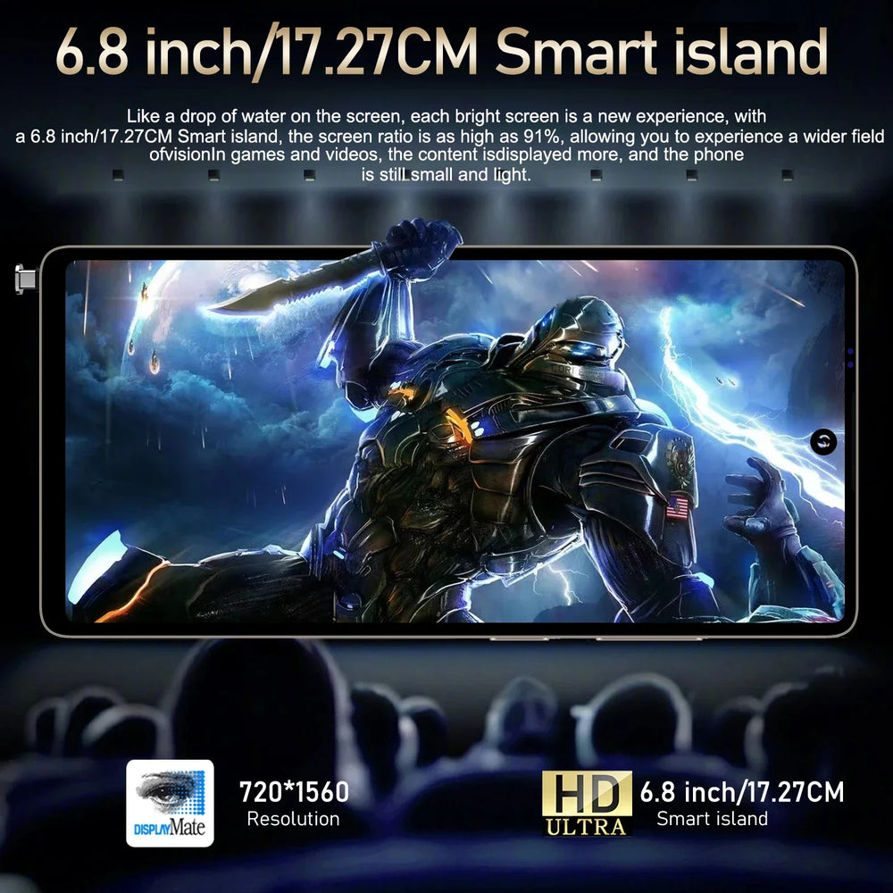 FUFFI S25 Pro Smartphone - 6.8" display 60 Hz, 24MP camera