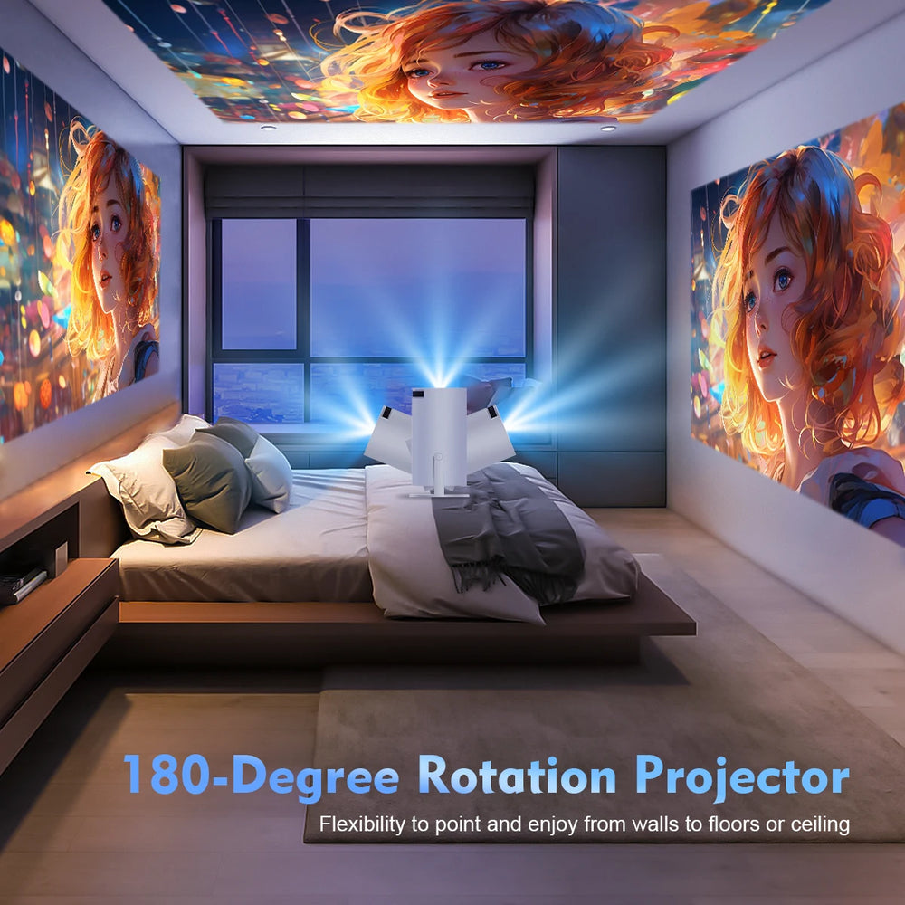 Magcubic HY300 Pro Projector - 720P support, Android 14, 290ANSI brightness