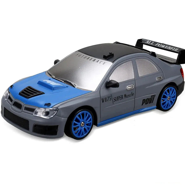 4WD RC Drift Car - LED Racing Model with Remote Control