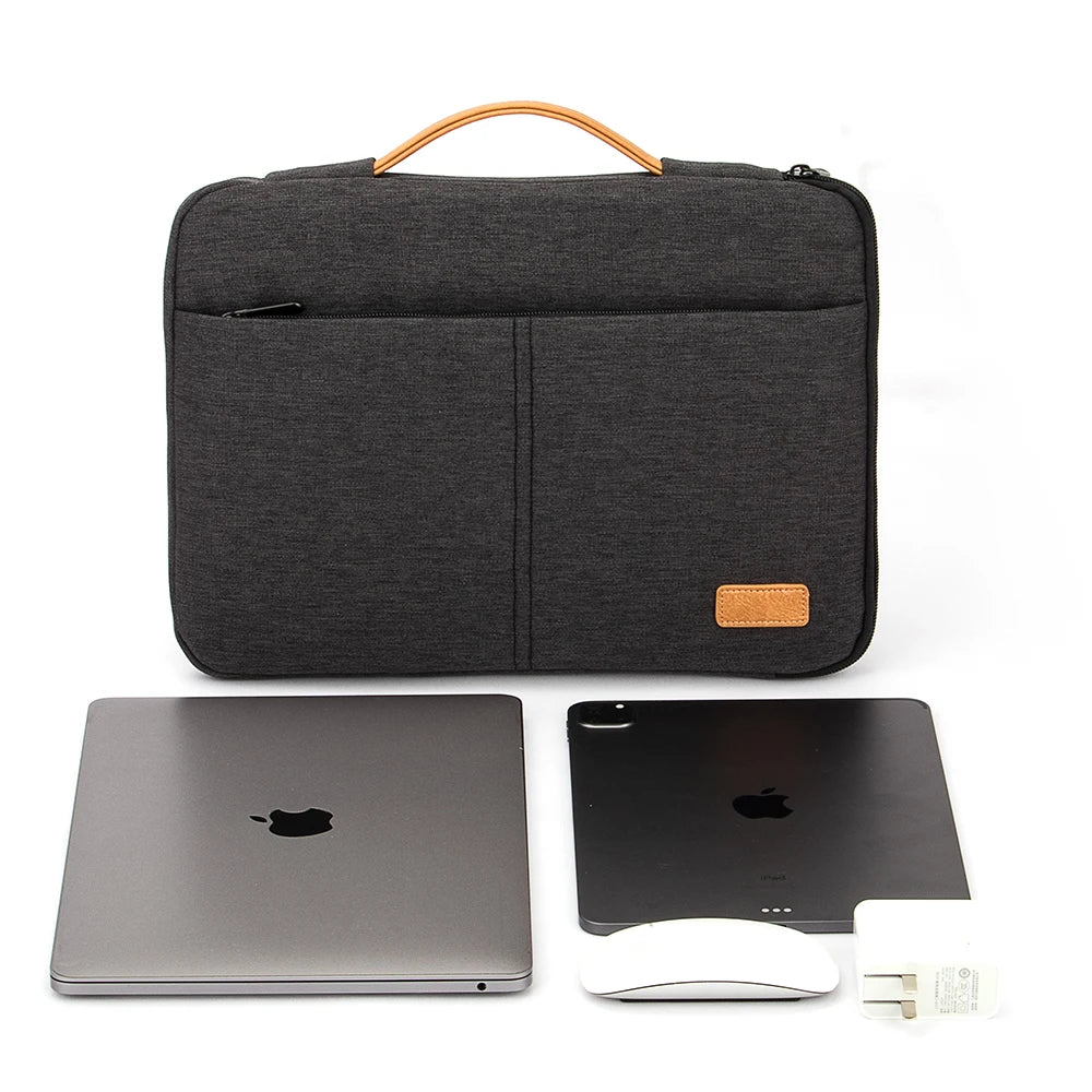 Shockproof Laptop Briefcase - 14-15.6 Inch Compatible Carry Case