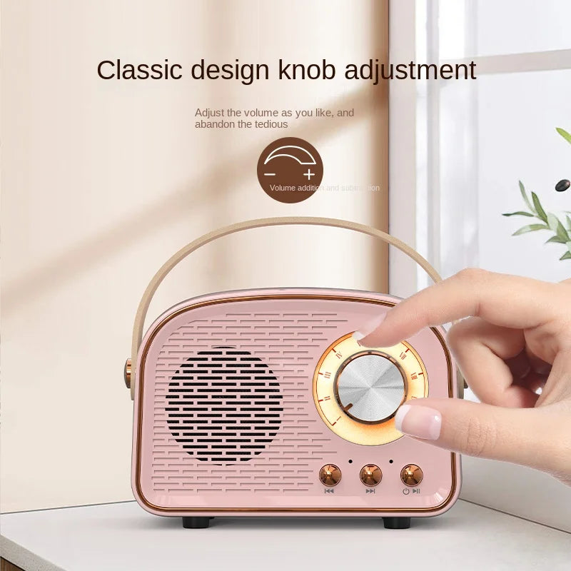 Retro DW21 Bluetooth Speaker - 25W output, Bluetooth 5.0