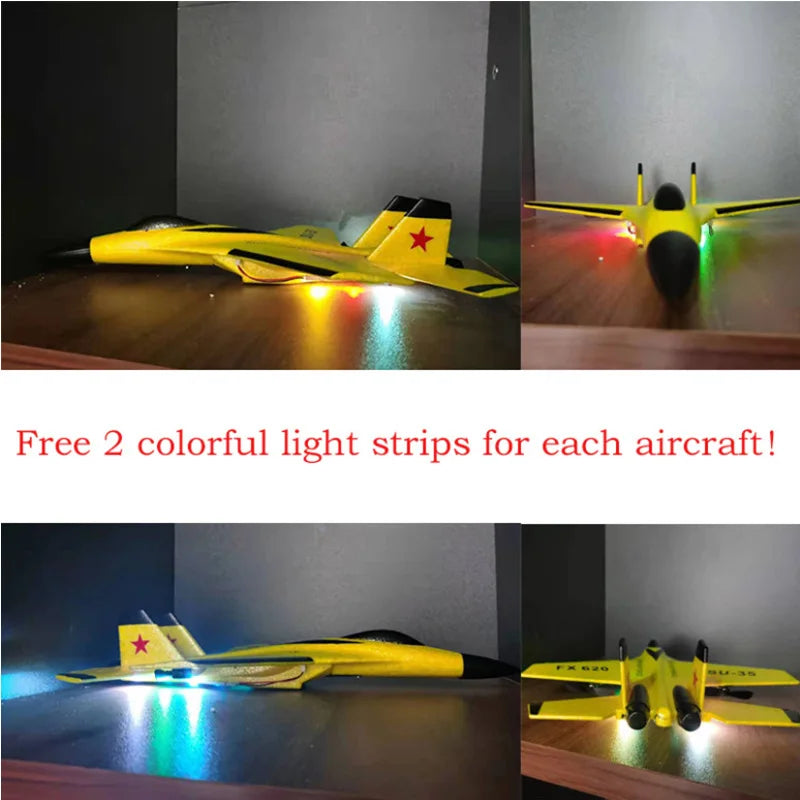 SU-35 RC Fighter Airplane - 2.4G EPP Foam Glider
