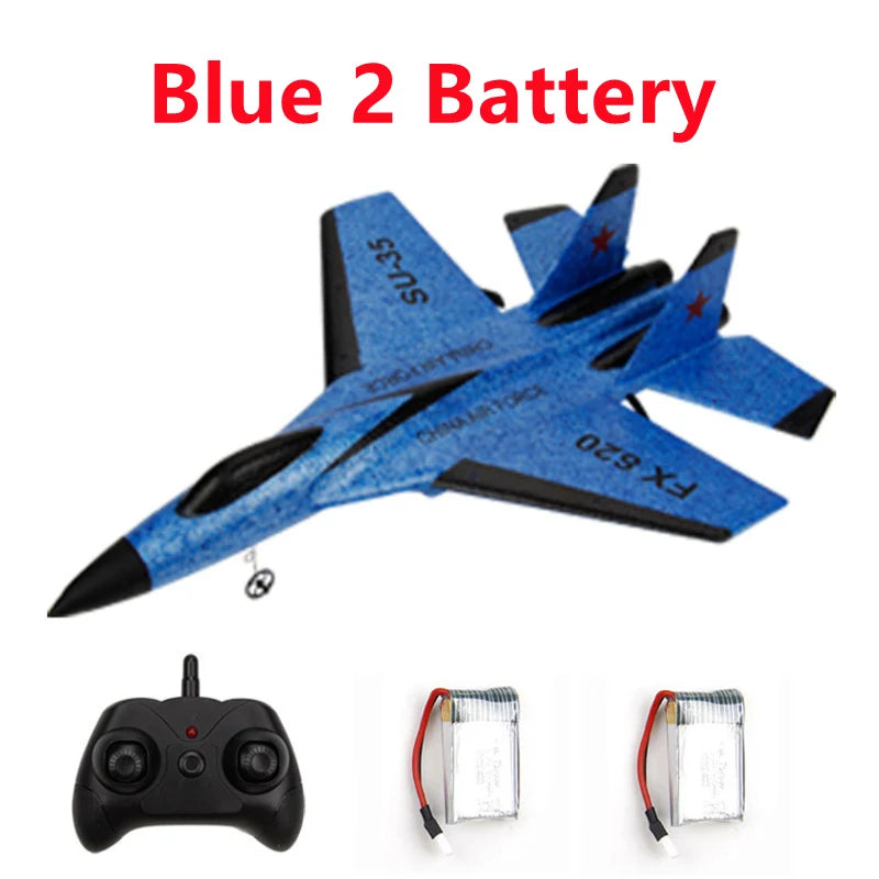 SU-35 RC Fighter Airplane - 2.4G EPP Foam Glider