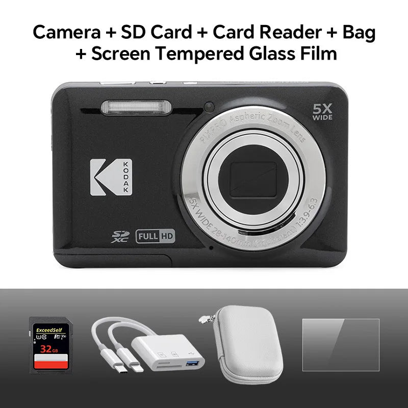 Kodak PIXPRO FZ55 Digital Camera - 16MP, 5X Zoom and 1080P Video