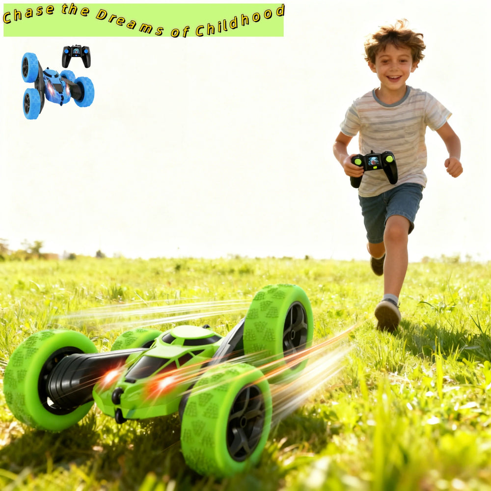 Double-Sided RC Stunt Car - 4WD Flipping Action Toy