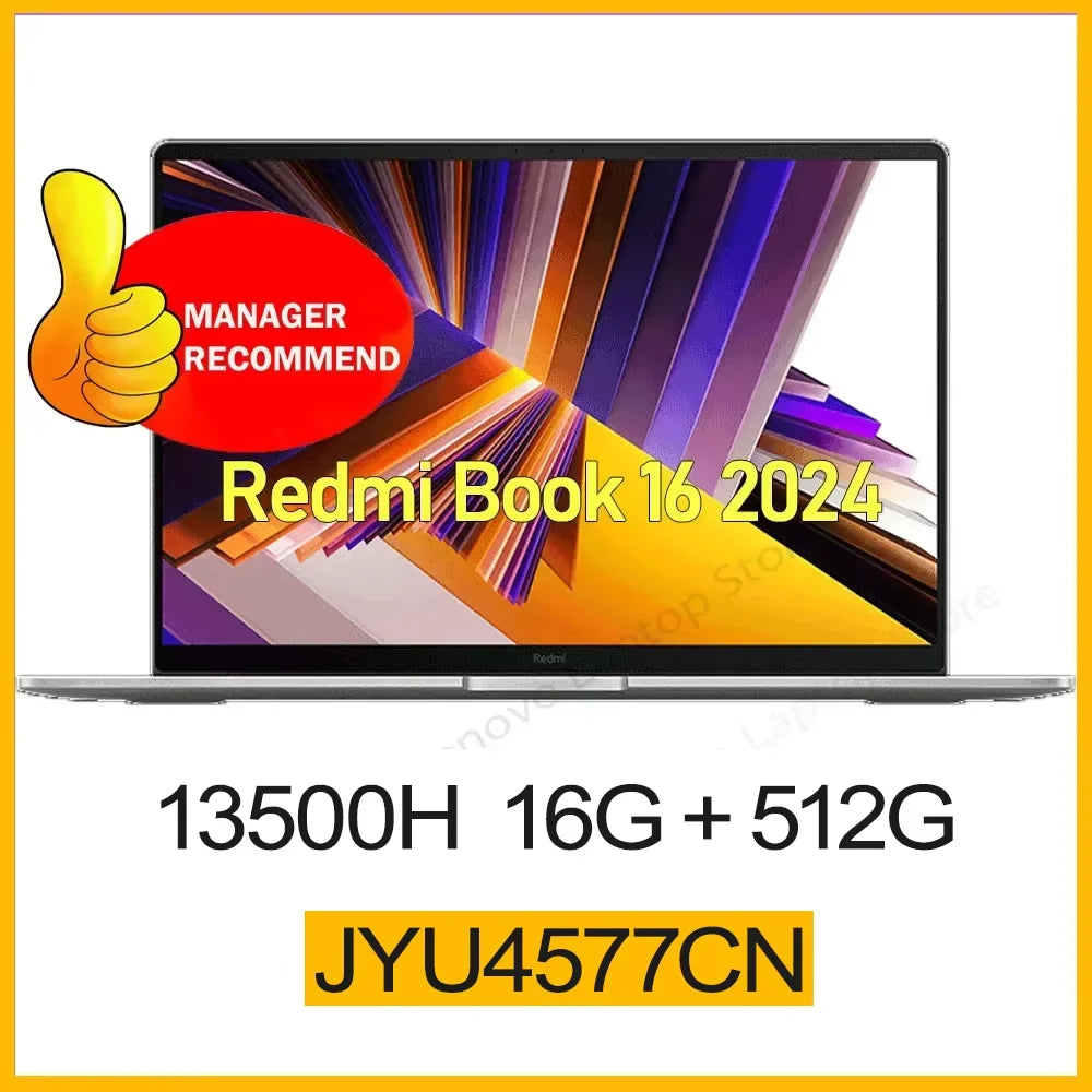 Xiaomi RedmiBook 16 Laptop - i5-13420H, 16Inches 400mm display