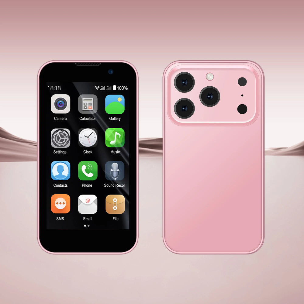 SERVO Mini Smartphone - 3.0" Display, Face Unlock and Pocket-Size Design