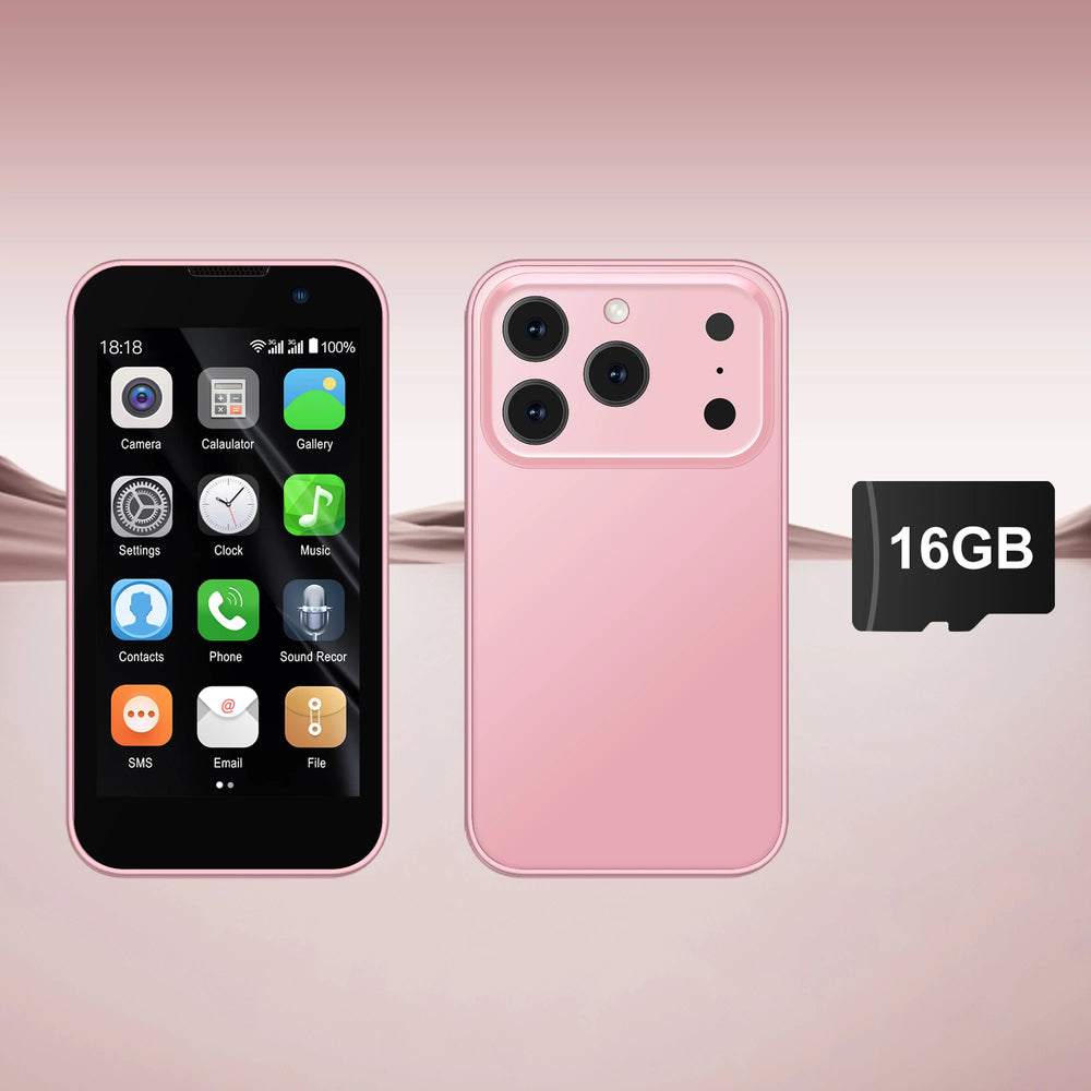 SERVO Mini Smartphone - 3.0" Display, Face Unlock and Pocket-Size Design