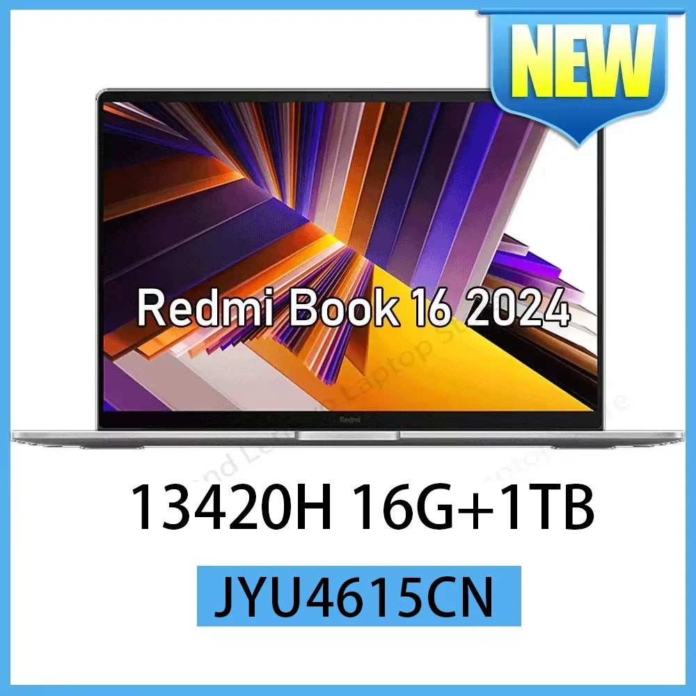 Xiaomi RedmiBook 16 Laptop - i5-13420H, 16Inches 400mm display
