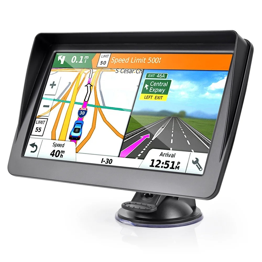KMDRIVE Car Truck GPS Navigator - 7" screen