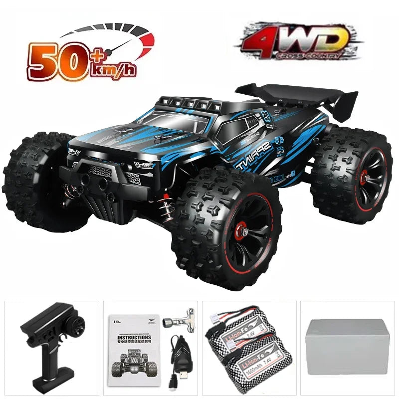 4WD RC Drift Car - High-Speed Stunt Vehicle with Lights