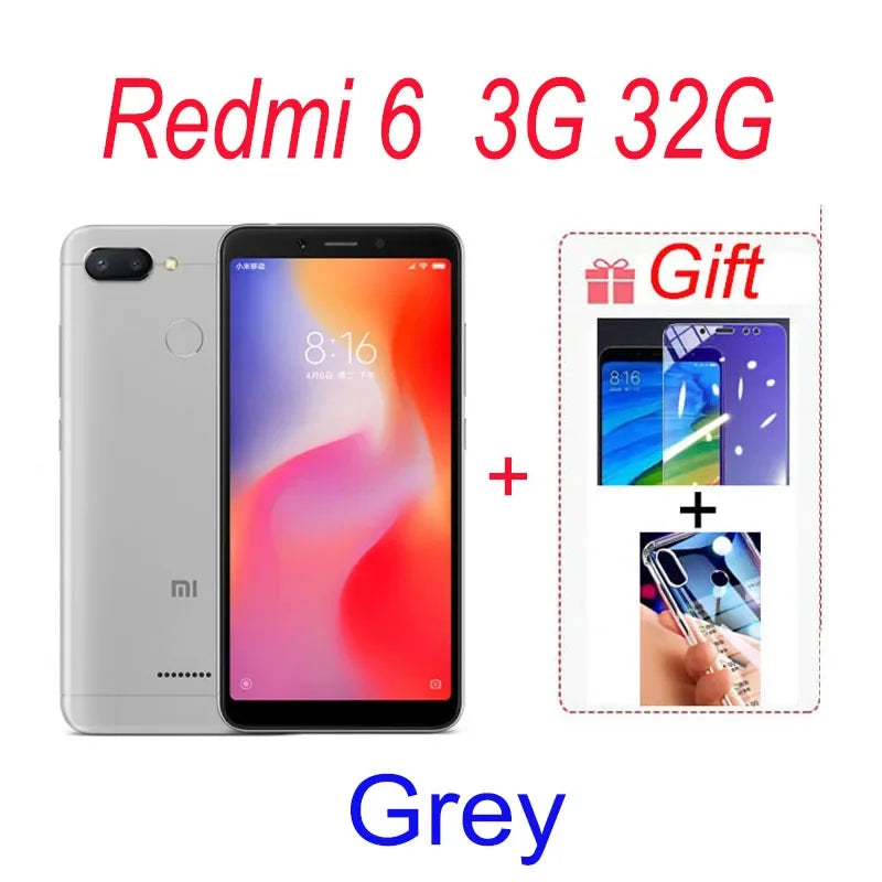 Xiaomi Redmi 7 Smartphone - 6.81" display, 8MP camera
