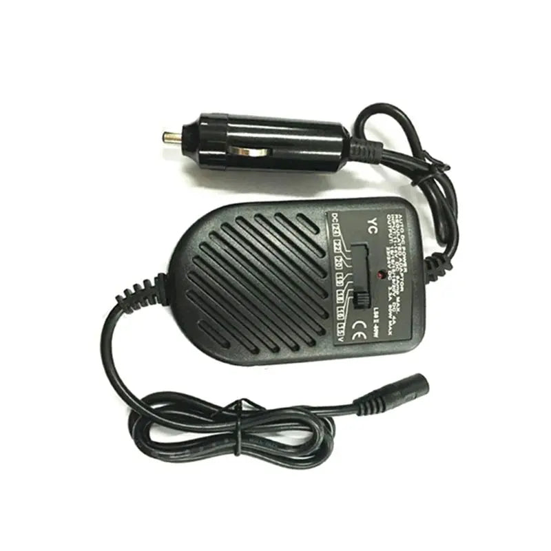 80W Universal Car Laptop Charger - DC Power Adapter Set for Notebooks