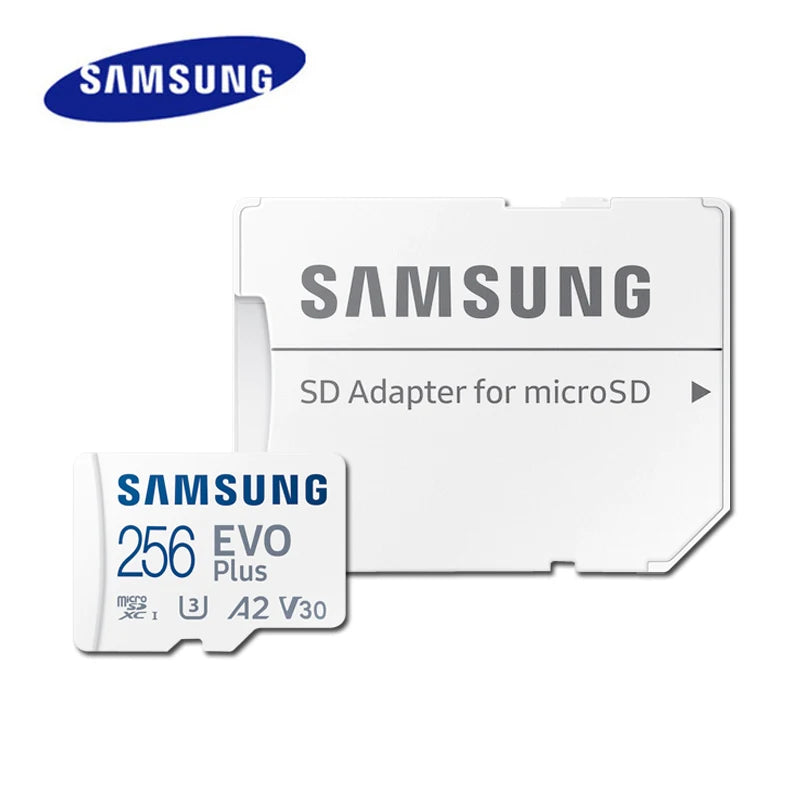 Samsung EVO microSDXC Card - U3 V30 High-Speed Memory for 4K Video