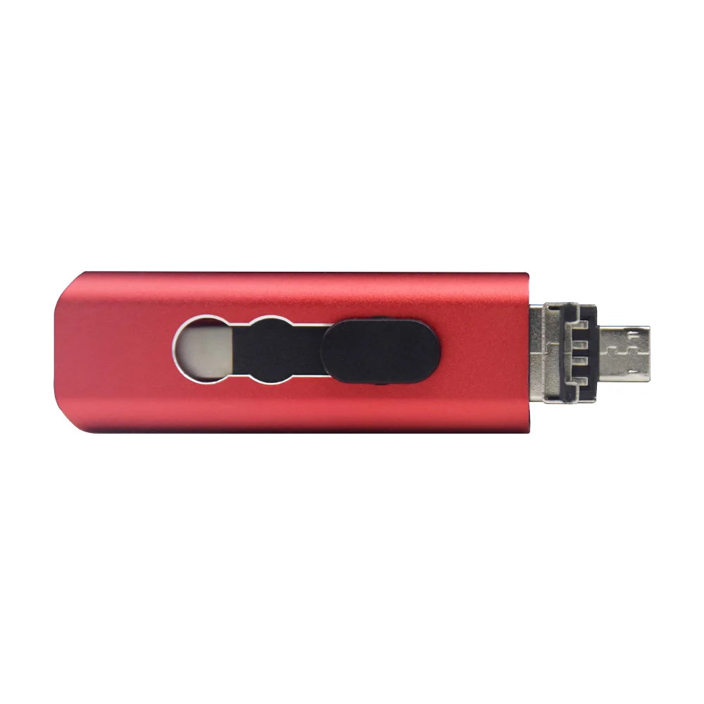 3-in-1 OTG USB Flash Drive - Type-C, Micro USB and USB Storage