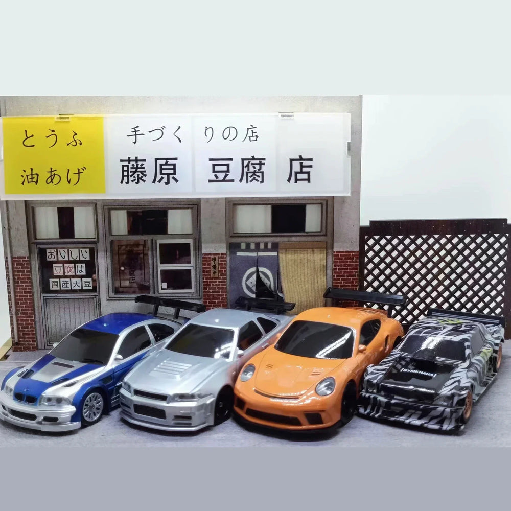 Mini RC Drift Car - 1/43 4WD High-Speed Racing Model